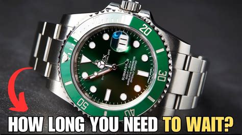rolex wait list 2024